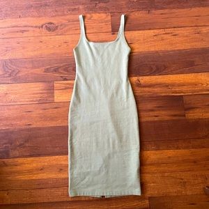 Zara Green Bodycon Dress with Stretch, Cute, Comfortable and Sexy!